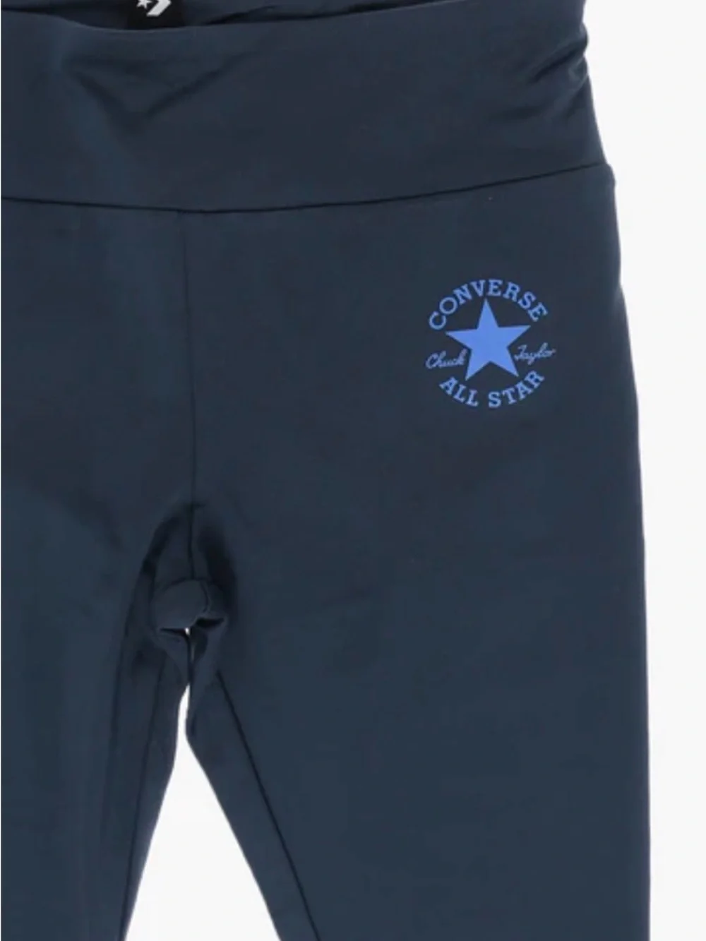 Converse Girls' Navy Logo Leggings